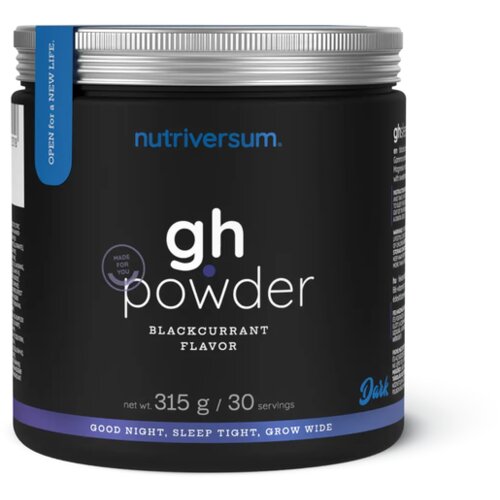 NUTRIVERSUM Dark Gh Powder, 315g Cene