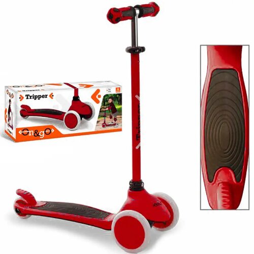 Mondo Toys On and Go rdeči trikolesni skiro - Cene