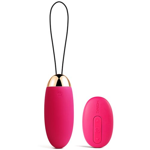 Svakom Elva Vibrating Egg Plum Red Cene
