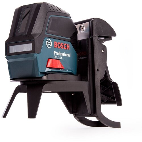 Bosch kombinovani laser 15m sa dve linije i dve tačke gcl 2-15, magnetni nosač sa štipaljkom, kofer Slike