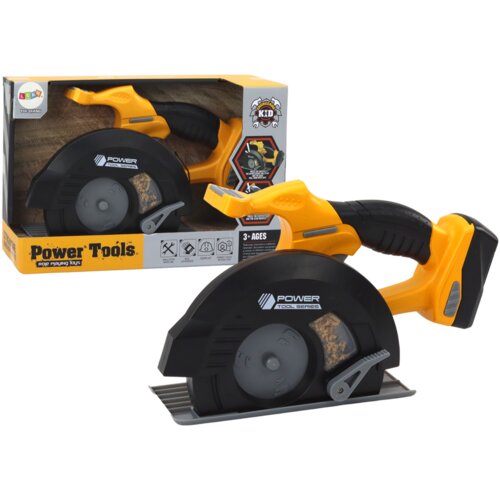  Dječja kružna pila za igru sa zvučnim efektima - žuta Slike