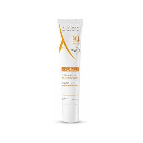 A-derma protect invisible fluid spf 50+ 40 ml Slike