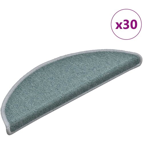  Prostirke za stepenice 30 kom 56x17x3 cm morsko plave poluokrugle Cijene