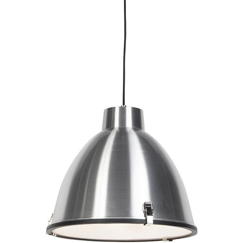 QAZQA Industrijska viseča svetilka aluminij 38 cm zatemnljiva - Anteros Cene