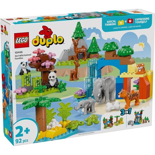 Lego DUPLO 3-in-1 Wild Animal Families 10446 Cene