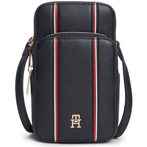 Tommy Hilfiger Torbe za čez ramo Th Icon Phone Pouch Corp Modra Slike