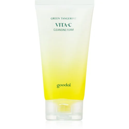 Goodal Green Tangerine Vita-C globinsko čistilna pena za osvetljevanje kože in hidratacijo 150 ml