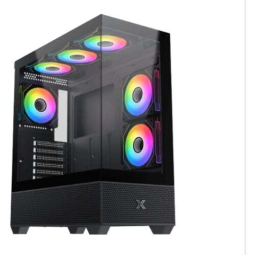 Xigmatek Kuci&scaron;te Alphard/E-ATX/ATX/M-ATX/Mini ITX/ARGB/bez napajanja/crna Cene