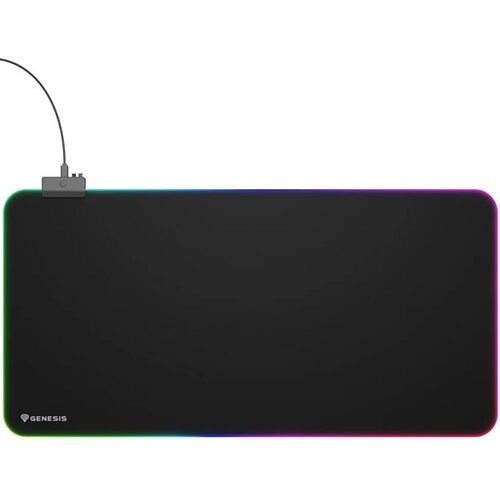 Genesis gaming podloga za miš boron xxl V2 rgb, crna Slike