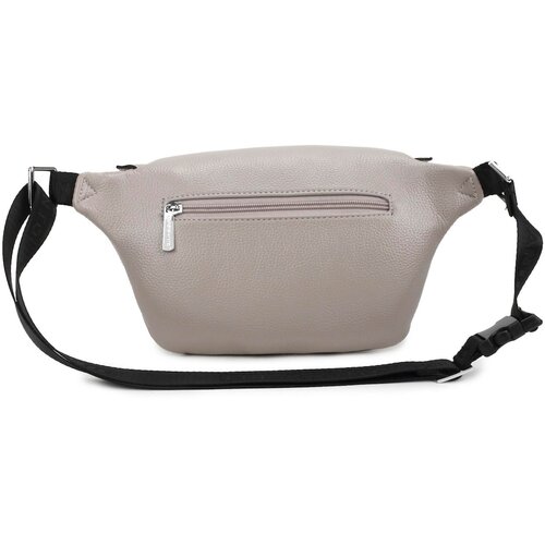 Fashion Hunters LUIGISANTO gray kidney made of ecological leather Slike