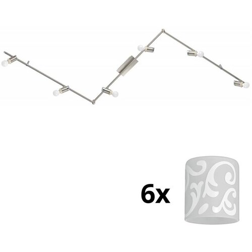 Eglo LED spot svetiljka MY CHOICE 6xE14/4W/230V hrom/bela Cene