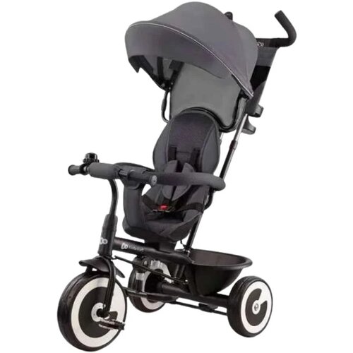 Kinderkraft tricikl za decu Aston Grey, 9m+ Slike