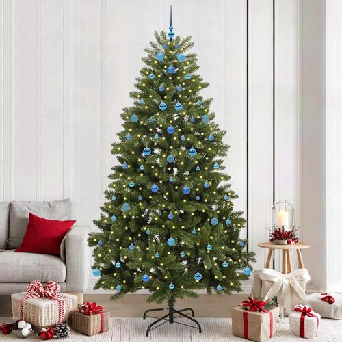  Umjetno božićno drvce 240 cm 300 LED lampica Topla bijela Cene