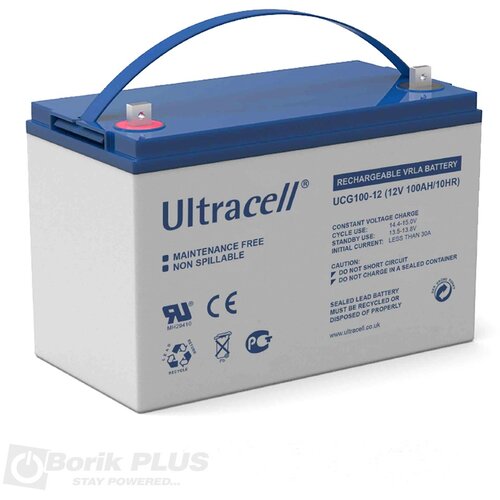 Ultracell UCG 100-12 Olovna GEL VRLA baterija 12V 100Ah Cene