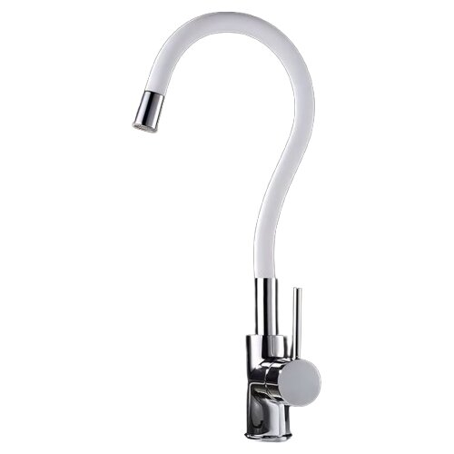 Diplon Bela baterija za sudoperu ST2577WH, Fleksibilna cev, Hrom Slike