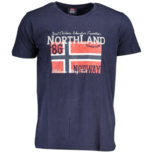 SCUOLA NAUTICA ITALIANA NORWAY 1963 MEN'S BLUE SHORT SLEEVED T-SHIRT Cijene