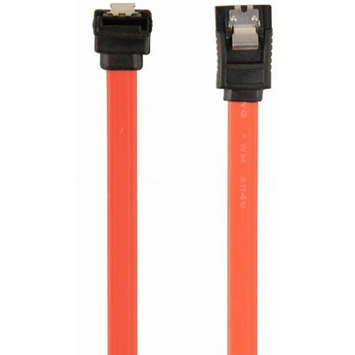 Gembird SATA III Data Cable, w/ Metal clip, 90, 0.5m Cene