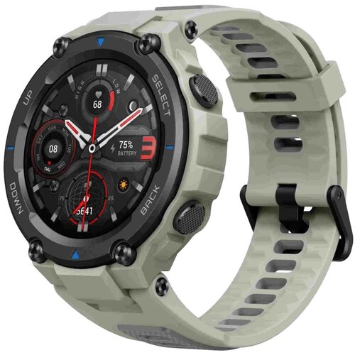 Xiaomi SAT pametni, 1.3&amp;rdquo; AMOLED, vodootporan 10ATM, BT, GPS &amp;ndash; Amazfit T-Rex Pro Desert Grey Slike