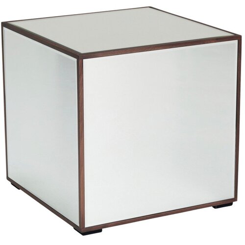 Ellos Home Stranska mizica s stekleno mizno plo&scaron;čo 45x45 cm Everyday &ndash; Cene
