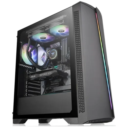 Thermaltake H350 TG RGB Mid tower, tempered glass, 1x 120mm Standard fan