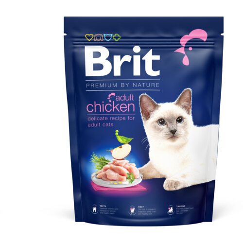 BRIT Premium by Nature Brit PN Cat Adult Piletina 300 g Cene