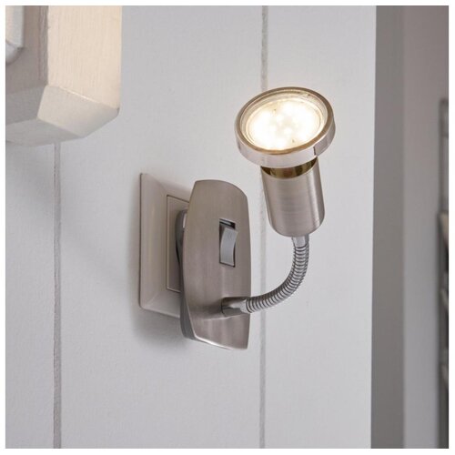 Eglo Mini 4 spot/1, led, gu10, 3w, 240lm, za utič. Nikl m. Cene
