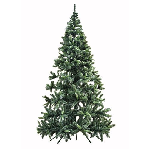 G-Trees Zelena novogodišnja jelka sa belim vrhovima 350 cm Cene