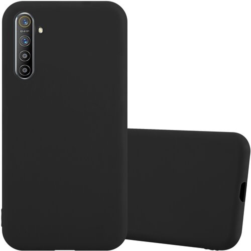 Cadorabo Ohi&scaron;je, združljiv z Realme v Candy Black - Za&scaron;čitni pokrov iz fleksibilnega silikona TPU, (20595284) Cene
