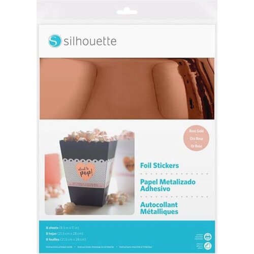 Silhouette Printable Foil Sticker Sheets - Rose Gold Cijene