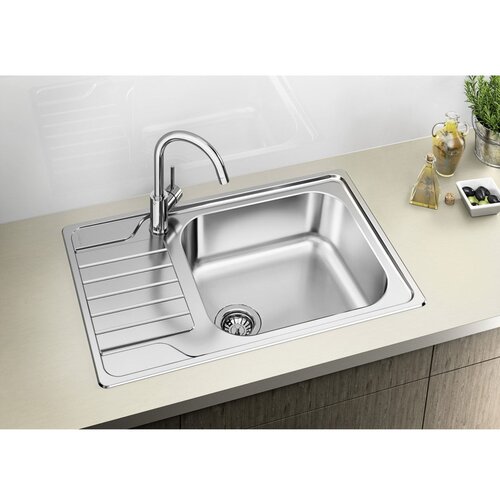 Blanco 525121 Dinas XL 6 S Compact pomivalno korito iz nerjavnega jekla Slike
