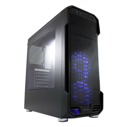 LC Power Midi Tower Gaming 984B - Dragonslayer (Black) bez napajanja kućište za računar Slike