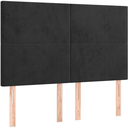  Krevet s oprugama i madracem crni 140x200 cm bar&amp;scaron;unasti Slike