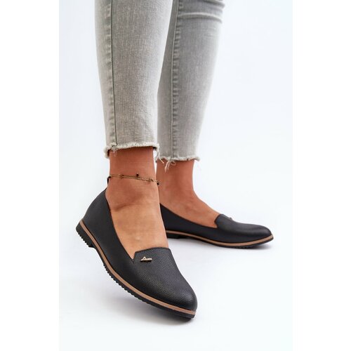 Kesi Women's flat loafers black Enzla Cene