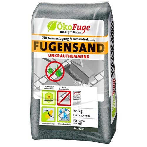 Pijesak za fuge (Antracit, &amp;Scaron;irina fuge: 1 mm - 5 mm) Slike