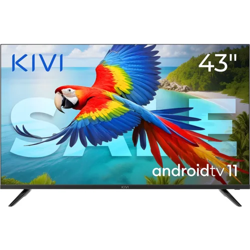  43', FHD, Android TV 11, Black, 1920x1080, 60 Hz, Sound 2x12W, 53 kWh/1000h , BT5.1, HDMI ports 4, 24 months - 43F730QB