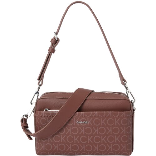 Calvin Klein Torba za na rame &amp;#039;MUST&amp;#039; kestenjasto smeđa / sivkasto ljubičasta (mauve) Slike