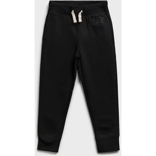 GAP Black Boys' Sweatpants Logo Tonal Joggers