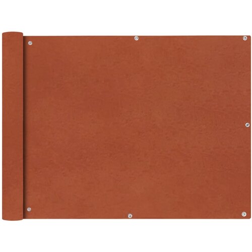VidaXL Balkonsko Platno Oksford Tekstil 90x400 cm Terakota Slike