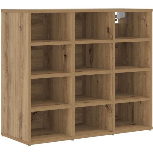 vidaXL Omara za čevlje Umetni hrast 77,5 x 30 x 67 cm Konstruiran les, (5000161799) Cene