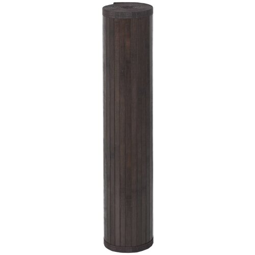  Tepih kvadratni tamnosmeđi 100 x 100 cm od bambusa Slike