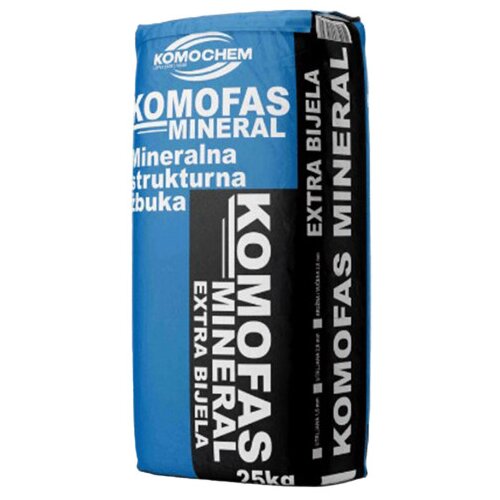 KOMOCHEM Malter završni fasadni Komofas mineral 25-1 2mm kružni/vučeni 6880 Cijene