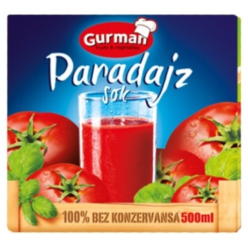 Gurman Paradajz sok blagi 500g Cene