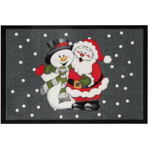 Hanse Home otirač Santa and Snowman, 40 x 60 cm