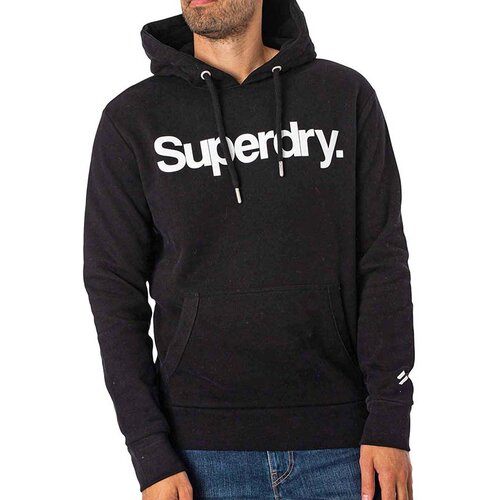 Superdry Majica črna / bela Slike