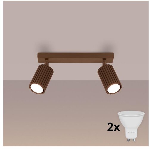  Brilagi - LED spot svetiljka CRESTO 2xGU10/10W/230V braon Cene
