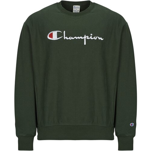 Champion CREWNECK SWEATSHIRT Zelena Slike
