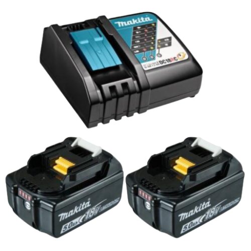 Makita Set 8 punjač brzi DC18RC+BL1850B 2X5,0Ah /18031 Cene