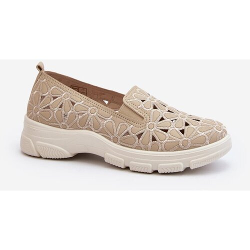 Kesi Beige women's openwork shoes Emilei Cijene