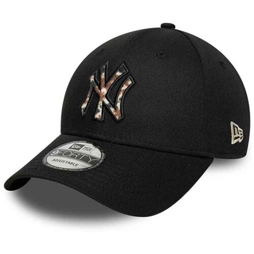 New Era Kape s &amp;scaron;iltom Faux Pony Infill 9forty Neyyan Črna Slike