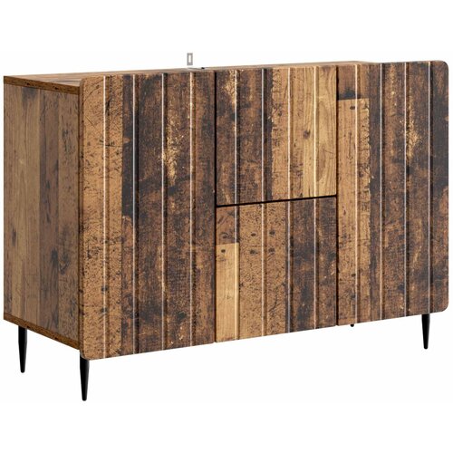 vidaXL Strani &scaron;al s predalom Star les 89 x 34,5 x 62 cm Inženirski les, (5000217713) Cene